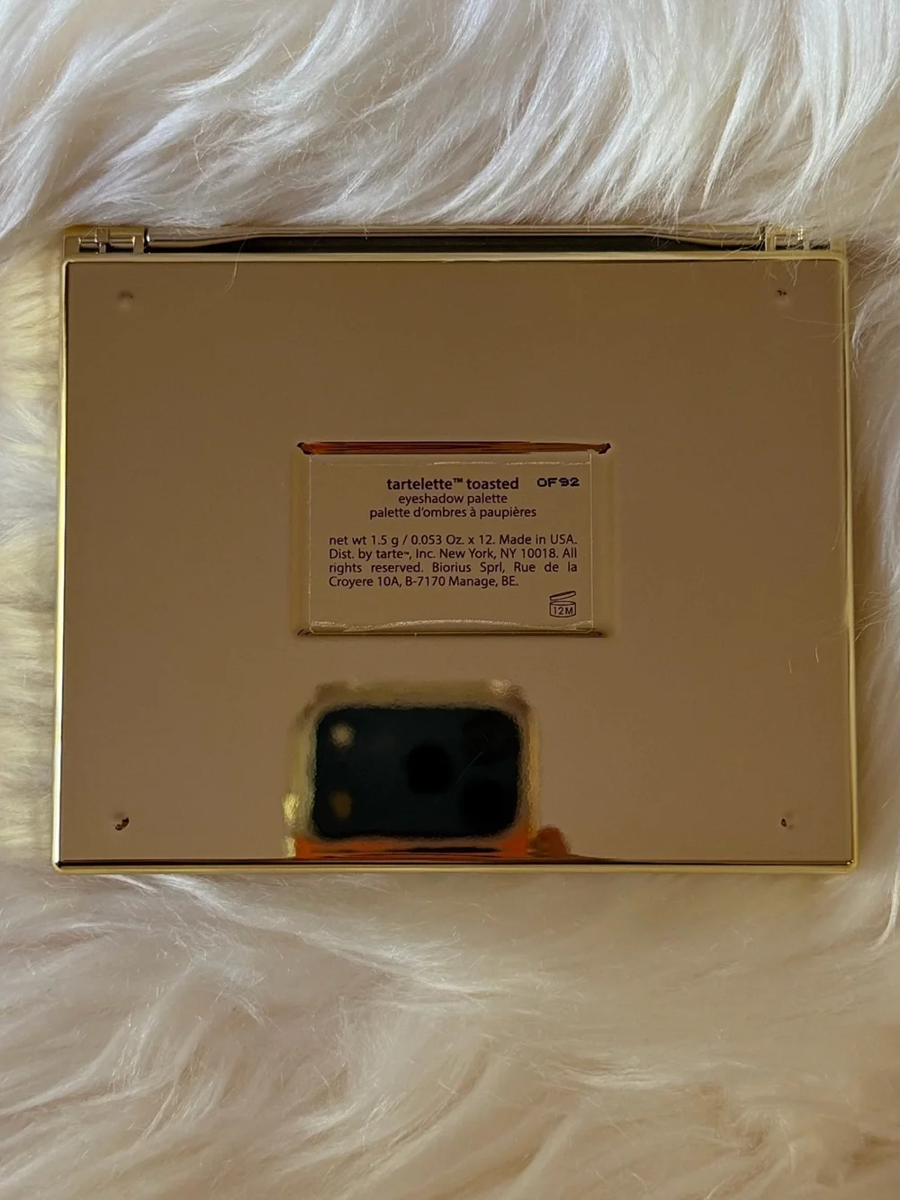 NIB Tarte Tartelette Toasted Eyeshadow Palette
